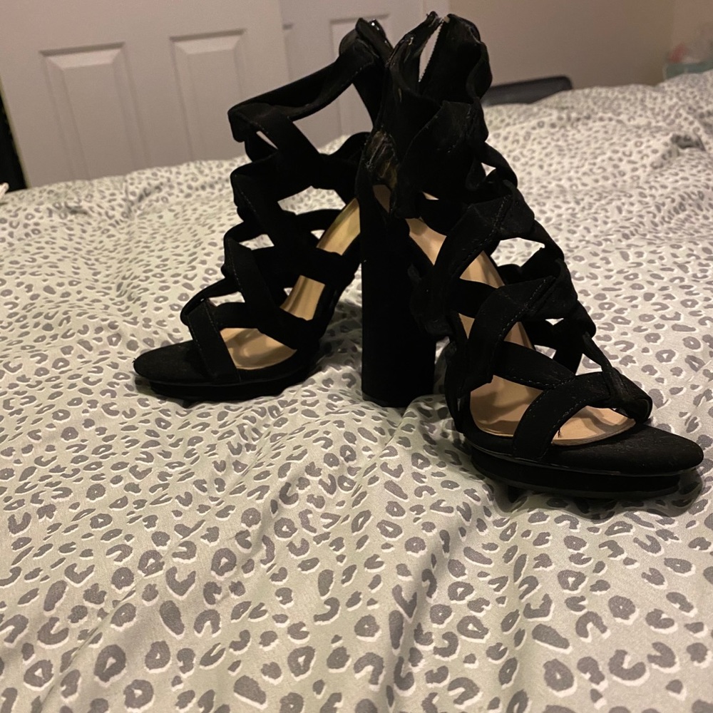 Black heels